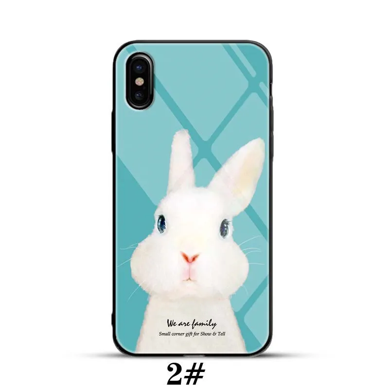 Чехол из закаленного стекла с мультяшным рисунком для Huawei P20 P10 P9 Lite Pro мягкие