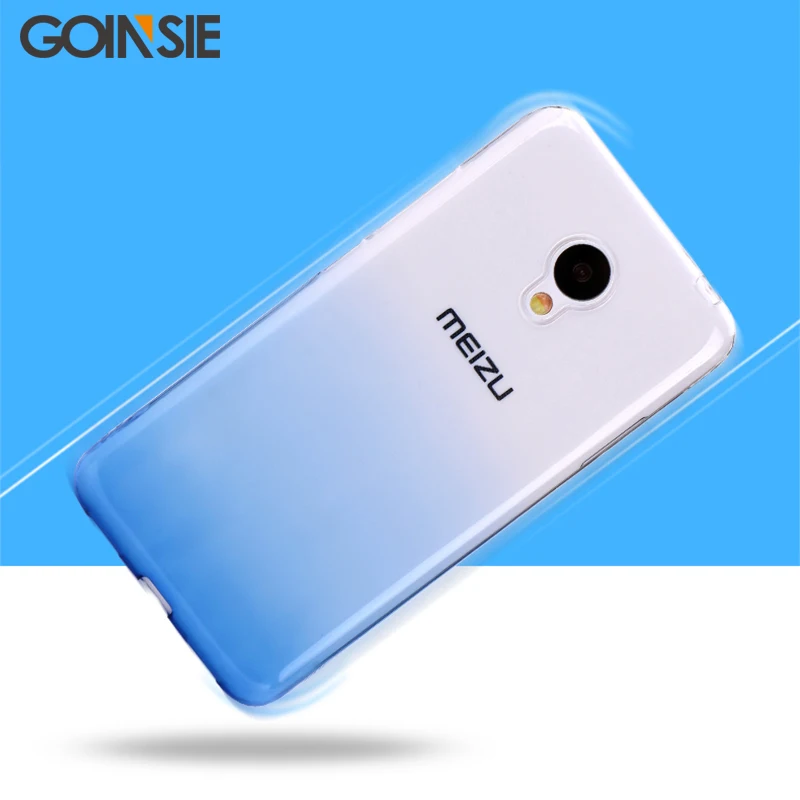 Силиконовый чехол для телефона Meizu M3S мягкий ультратонкий прозрачный
