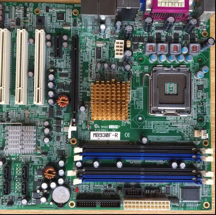 MB930F-R новая оригинальная материнская плата IPC MB930 ATX Промышленная LGA 775 4-PCI ISA PCIE с