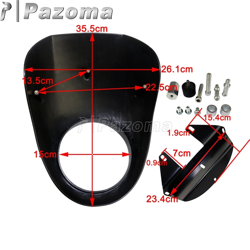 Мотоцикл Pazoma Sportster Dyna W/39 мм фара обтекатель вилки для Harley FX/Xl передний конец на