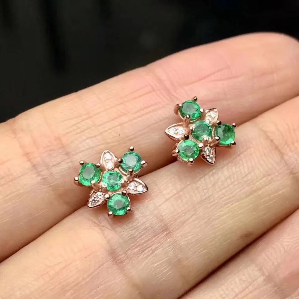 Женские серьги гвоздики из серебра 925 пробы вечерние мм|stud earrings|jewelry diamond earringsjewelry