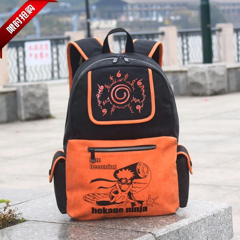 Школьные рюкзаки для подростков Naruto Детская сумка с рисунком из мультфильма