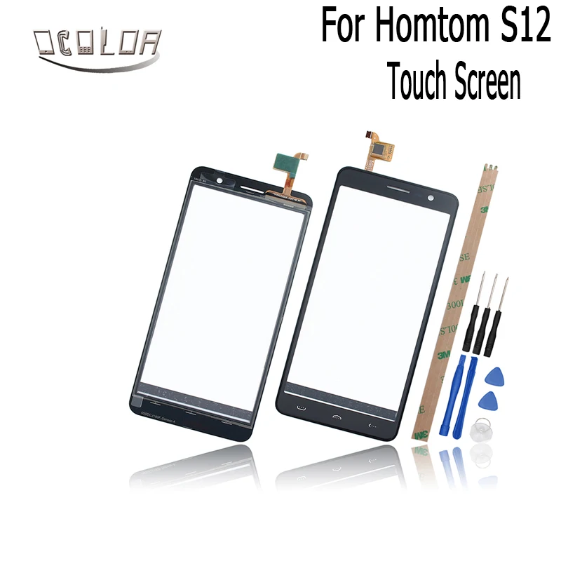 Цветной сенсорный экран для Homtom S12 сенсорная панель с объективом Сменные