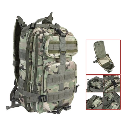 Военный нейлоновый рюкзак 30L походная сумка зеленого цвета 2019 - купить по