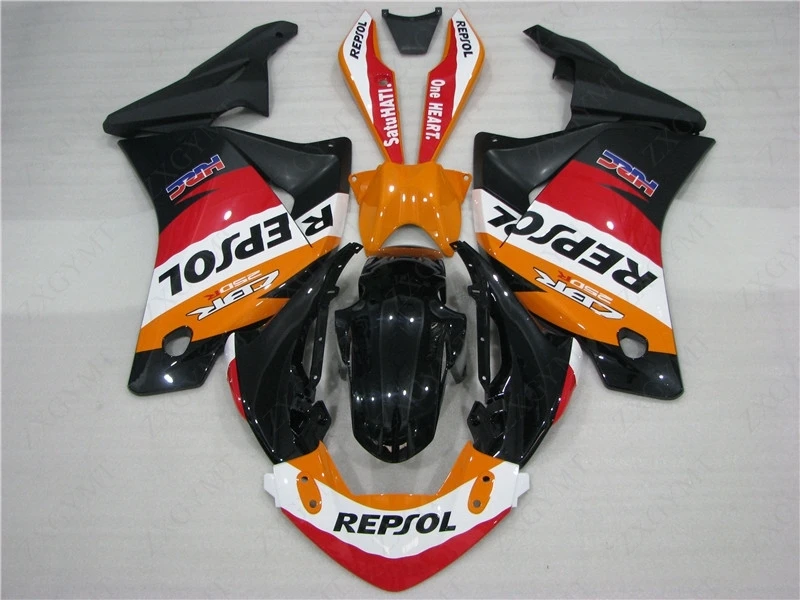 Комплекты обтекателей CBR 250 RR 2011 2014 repsol наборы для тела 2013|Накладки и декоративные