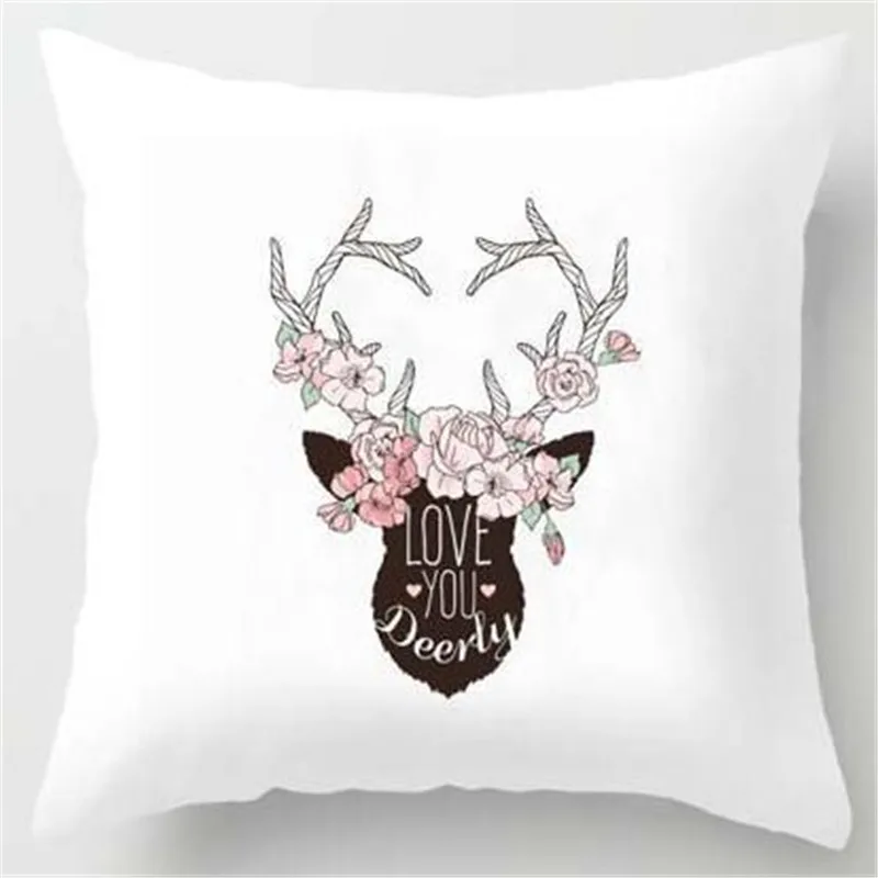 2018 мультяшная подушка для Safa 45x45 см cojines decorativos девочка принцесса животные