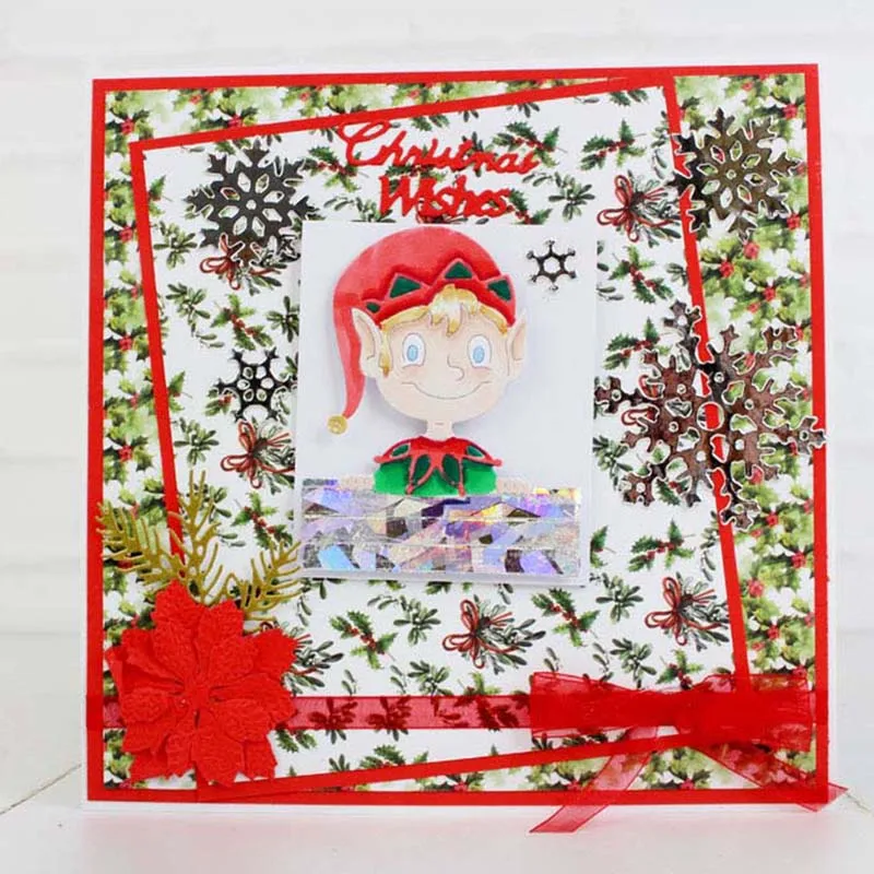 Curious Kid With Hat Metal Cutting Dies Stencil For DIY Scrapbooking Decorative Embossing Suit Paper Cards Die Template | Дом и сад