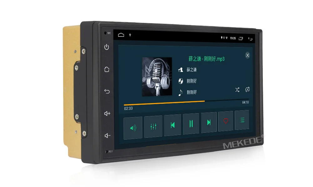 MEKEDE 2Din Android 9,1 2+ 32G RDS Автомагнитола универсальная gps навигация WiFi 1024*600 Авторадио Стерео FM аудио автомобильный dvd-плеер