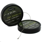 Леска рыболовная 2 шт., мягкая плетеная леска без покрытия для ловли карпа с крючком, 15IB 25IB 35IB, грубая Рыболовная Снасть для ловли карпа