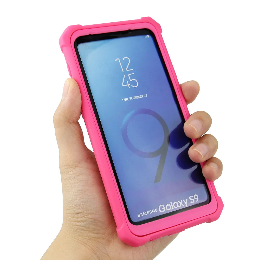 Камуфляж Heavy Duty Защита 2 в 1 чехол для samsung S8 S9 плюс силиконовый ПК galaxy Note9 note8 задняя