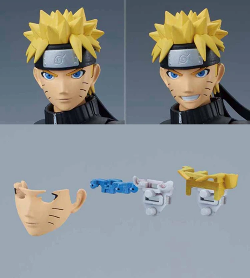 WSTXBD Оригинальный BANDAI стандарт 1/12 масштаб Наруто Модель комплект ПВХ фигурки