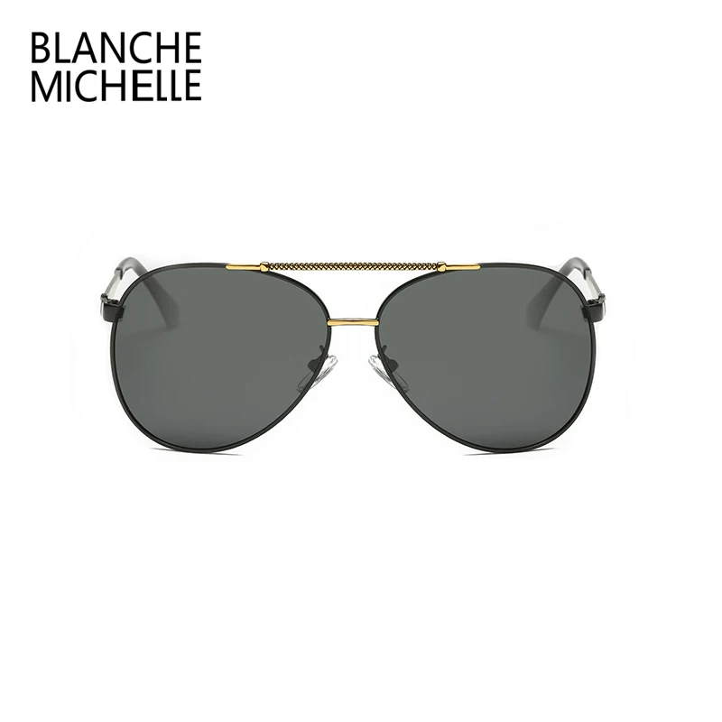 Blanche Мишель бренд Пилот очки Для мужчин поляризационные UV400 солнцезащитные очки для мужчин для вождения Óculos de sol с коробкой
