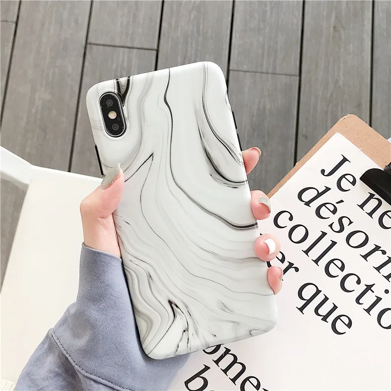 FLYKYLIN классические пары чехол для iPhone 7 6 S 8 Plus X XS Max XR задняя крышка мягкий IMD