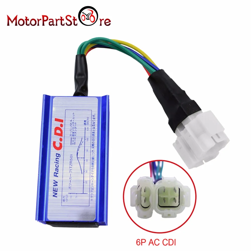 6Pin AC гоночный CDI зажигания для Honda XR100 CRF50 CRF70 CRF150 Мопед Скутер ATV Quad картинг Багги