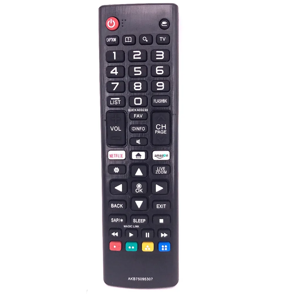 (10 шт./лот) Новый пульт дистанционного управления для LED Телевизор LG AKB75095307 55LJ550M