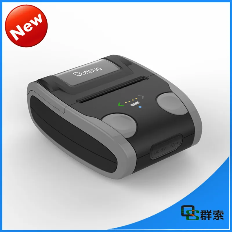 Портативный термальный Bluetooth принтер 58 мм для мобильных телефонов IOS чеков POS Windows