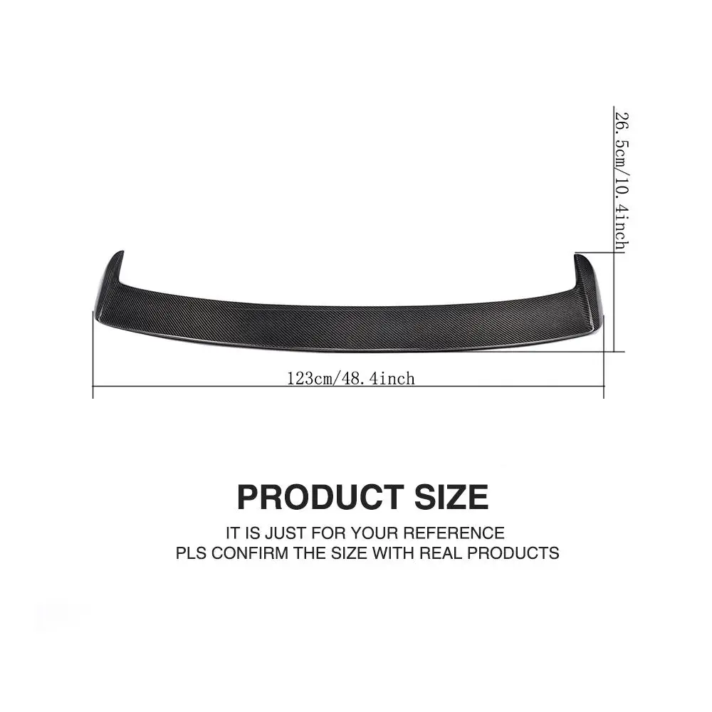 Авто-Стайлинг углеродного волокна/FRP гонки задний спойлер на крыло крышу для губ
