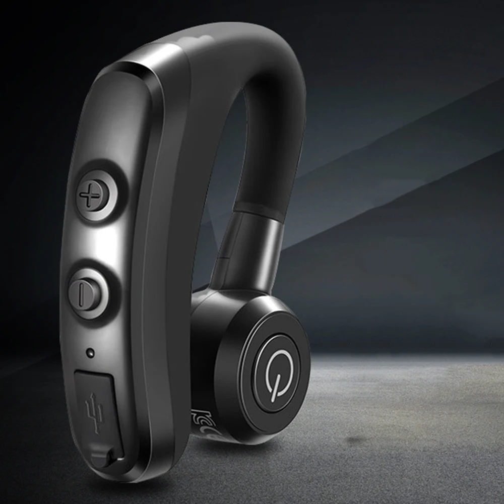 Новинка 2019 Беспроводные наушники с крючком для автомобиля Bluetooth микрофоном