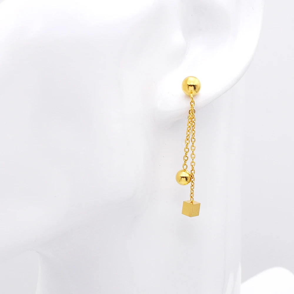 Новые модные дизайнерские женские элегантные и очаровательные серьги с длинной