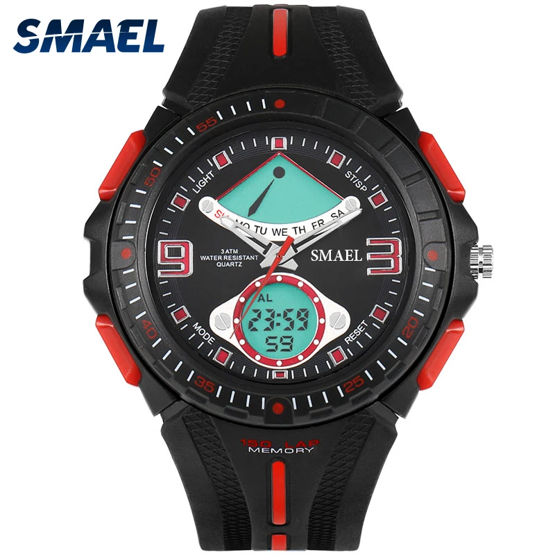 Мужские наручные спортивные часы водонепроницаемые до 30 метров WS1315|wristwatch