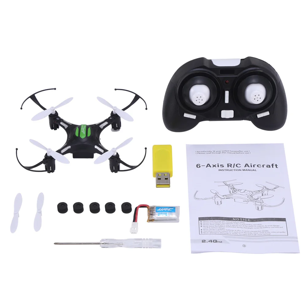 JJRC H8 Мини 2 4G 4CH 6-осевой гироскоп Безголовый режим Дрон с поворотом на 360 градусов CF