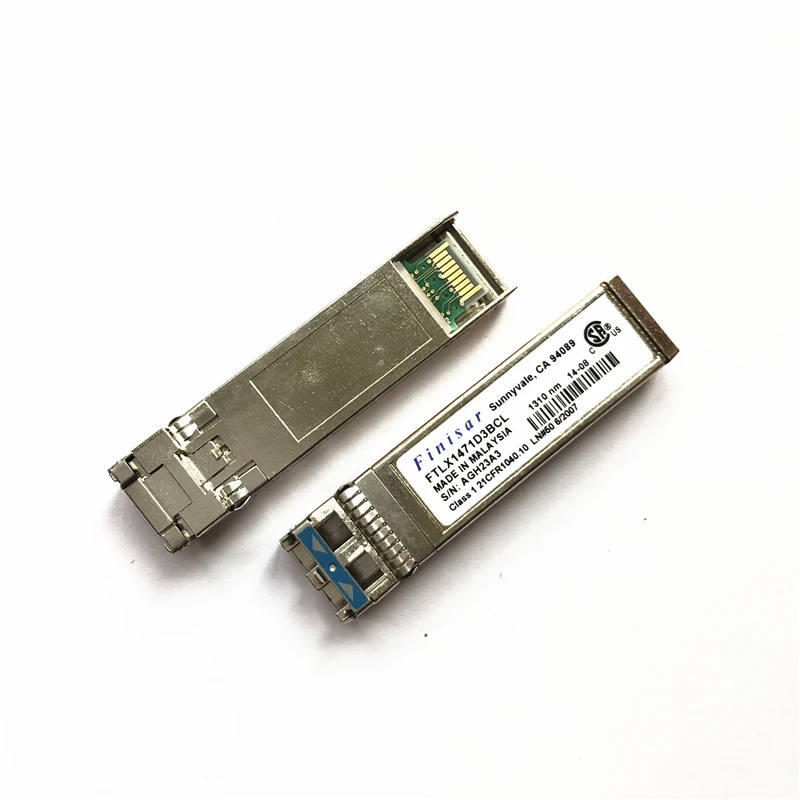Оптические модули SFP 10 Гбит/с оригинальные оптические Finisar FTLX1471D3BCL волоконные