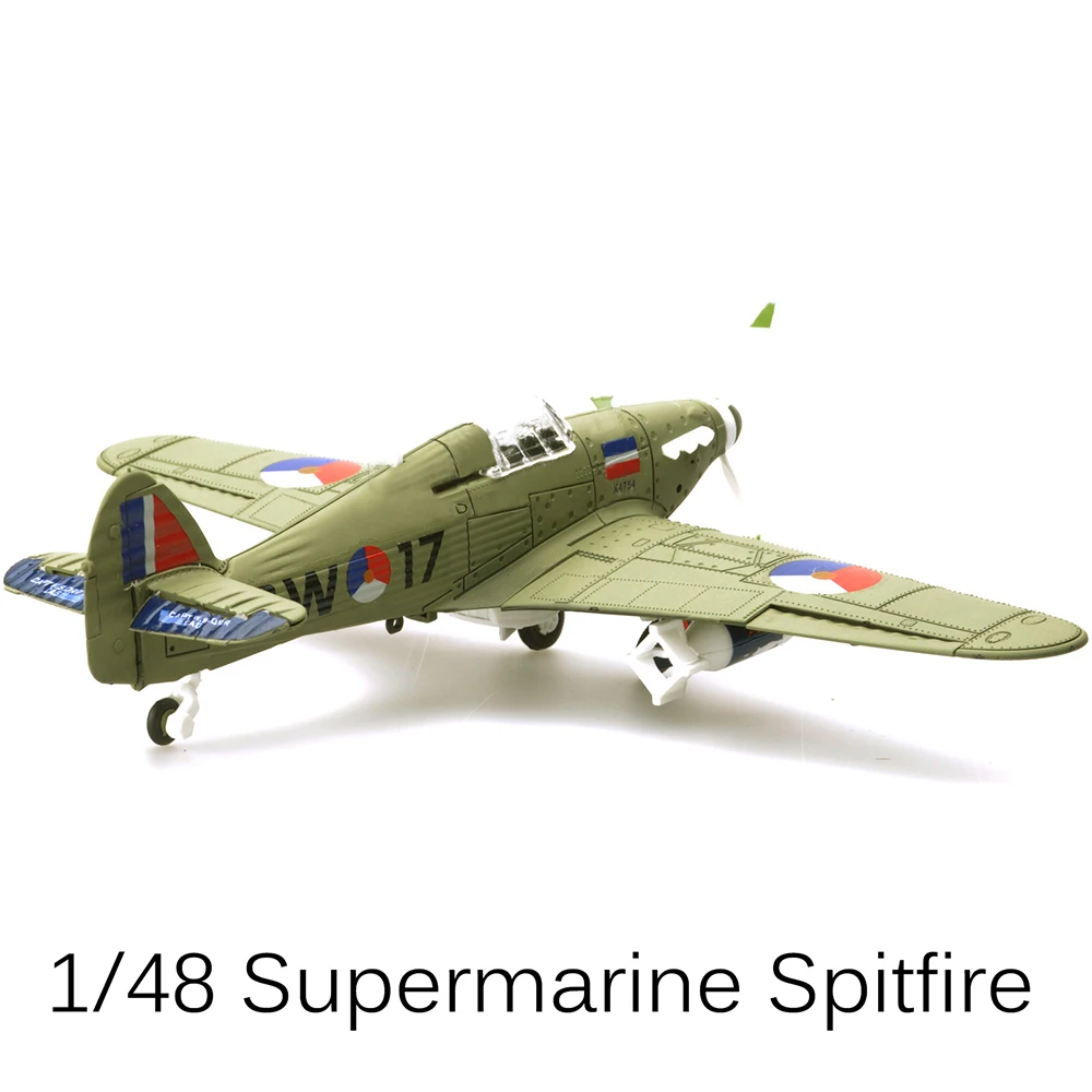 4D модель Пластик самолеты летающие модели 1/48 Supermarine Spitfire Fighter 4 сборки Второй