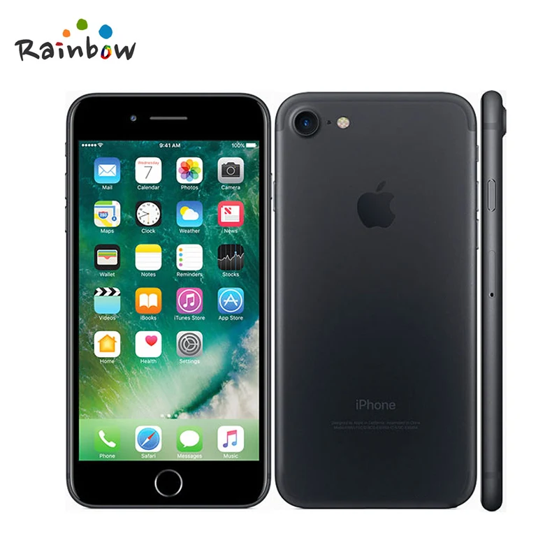 Apple iPhone 7 IOS четырехъядерный 2 Гб ОЗУ 12,0 МП камера 4K видео 4G LTE мобильный телефон с отпечатком пальца Touch ID