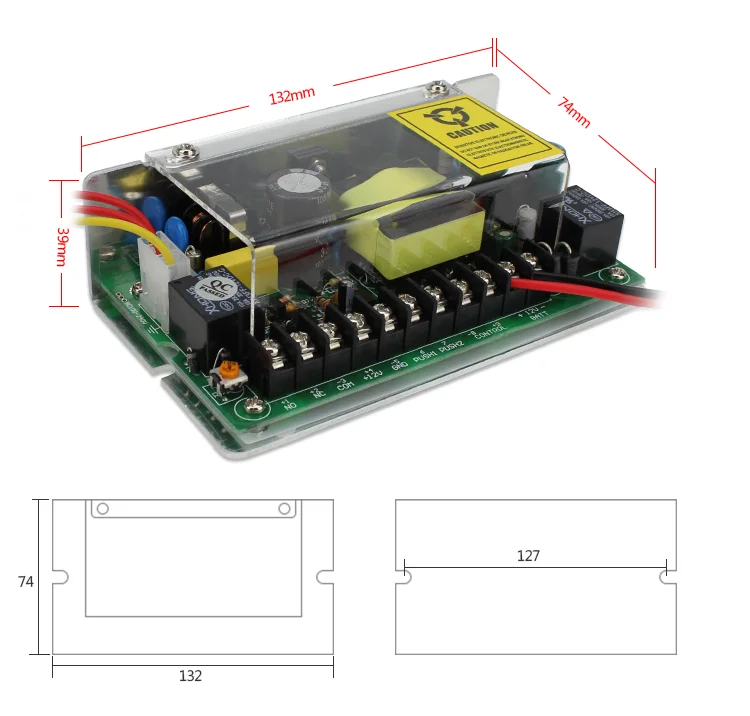 110~ 240V Dc12v 5A Питание Фур система контроля допуска к двери