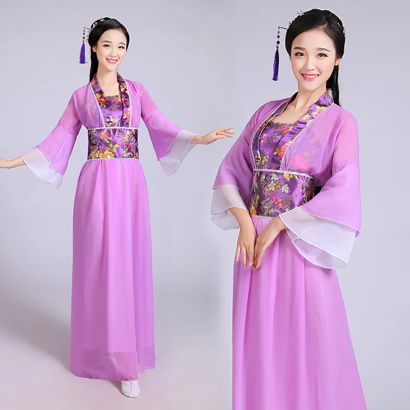 Новый стильный костюм ханьфу Тан юбка сексуальный королевский одежда для