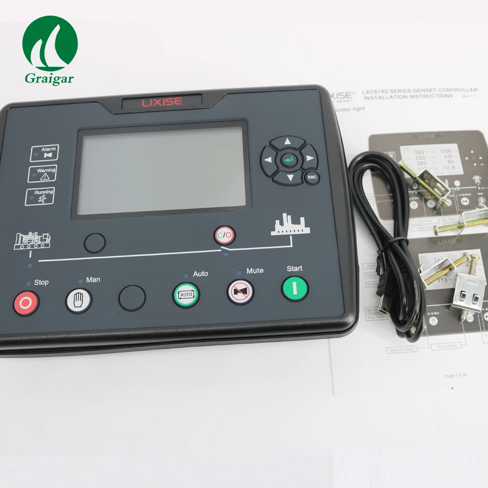 Новая панель управления генератором LIXiSE LXC6110E|generator control panel|diesel generator paneldiesel controller |