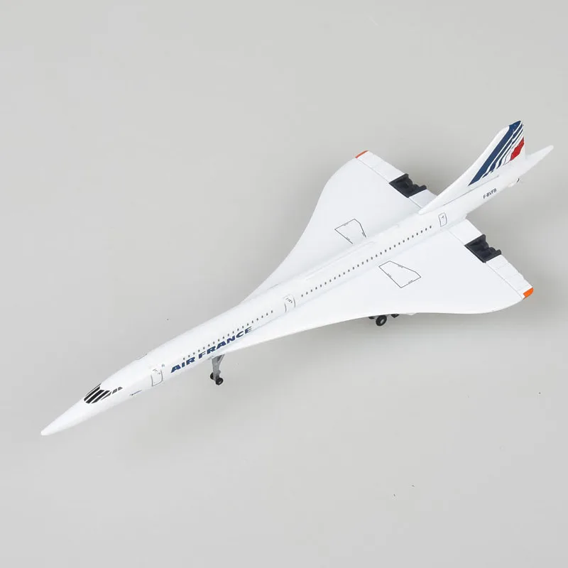 1/400 Конкорд Air France модель самолета 1976 2003 авиалайнер сплава литья под давлением