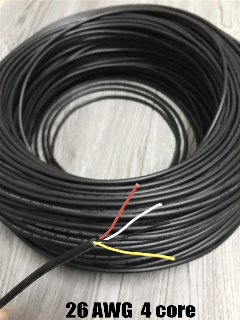 5 м игровая мышь Проводная клавиатура провод 26AWG 2 3 4 5 6 7 8 9 10 core Usb мышь кабель Луженая Медь сигнальный кабель проводной маршрутизатор DIY