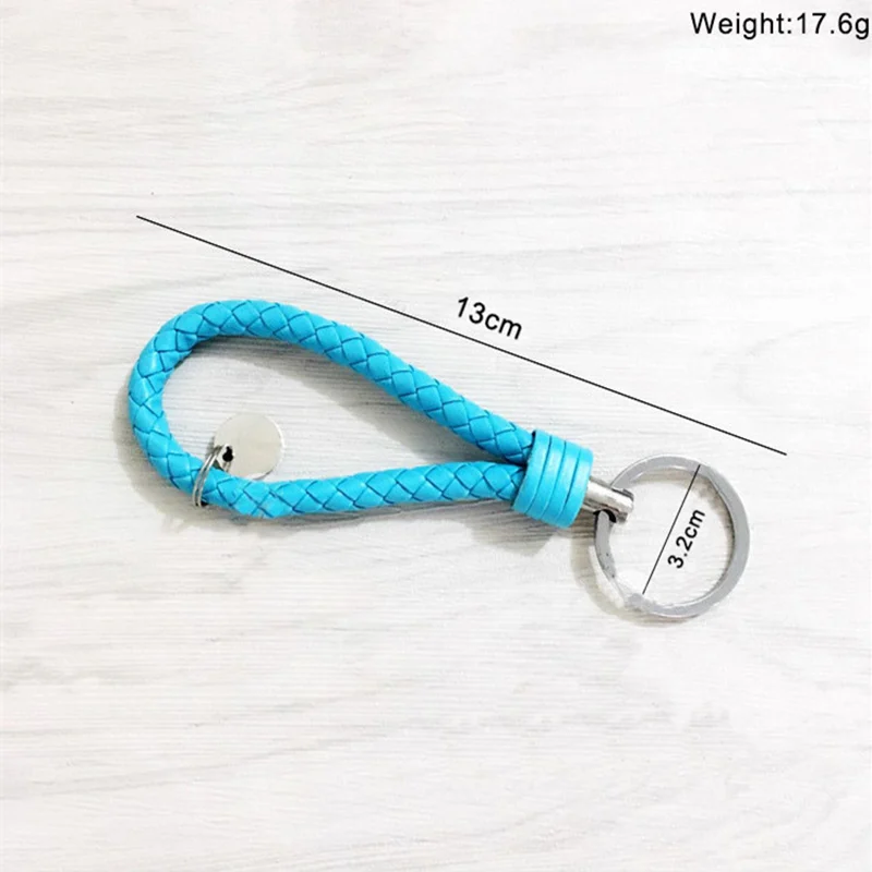 Горячая продажа DIY ручной работы брелок кожаный шнур из цинкового сплава для