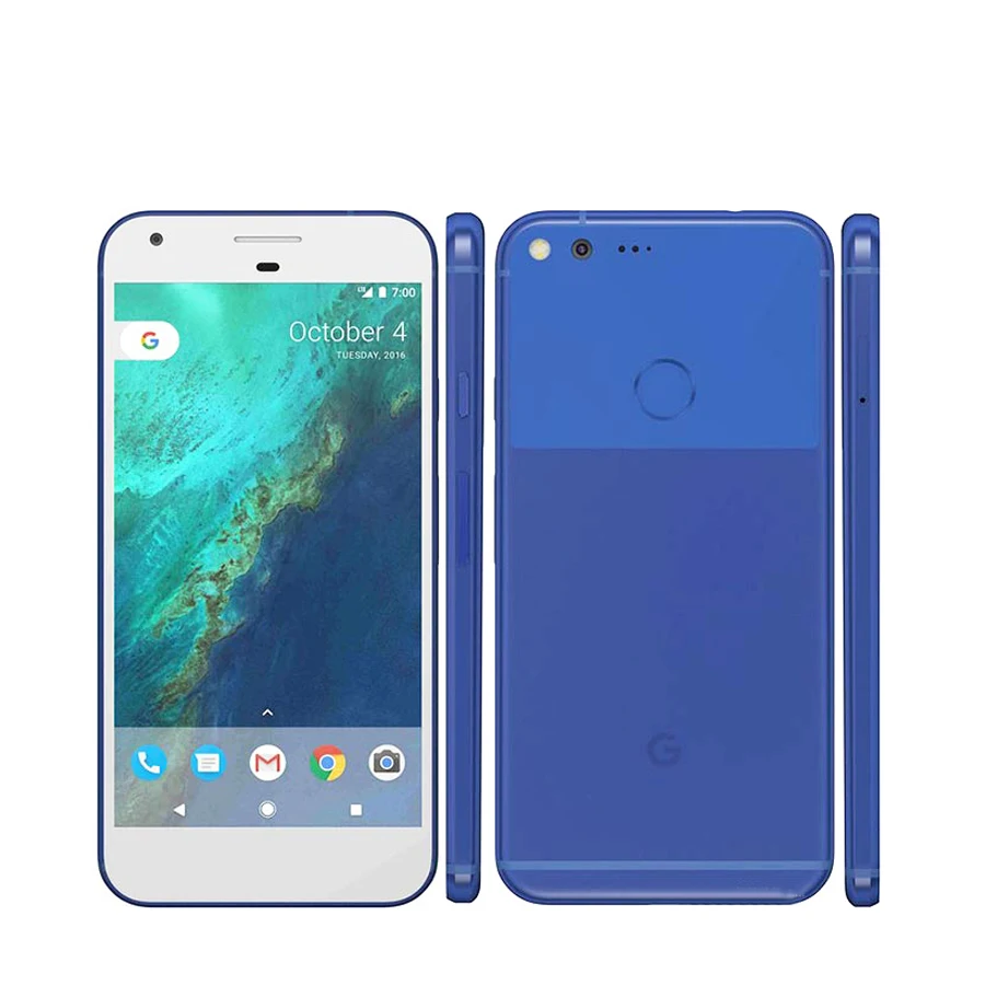 США Версия Google Pixel XL 4G LTE мобильный телефон 5,5 ''4 Гб ram 32 ГБ/128 ГБ rom Snapdragon четырехъядерный Android отпечатков пальцев Смартфон