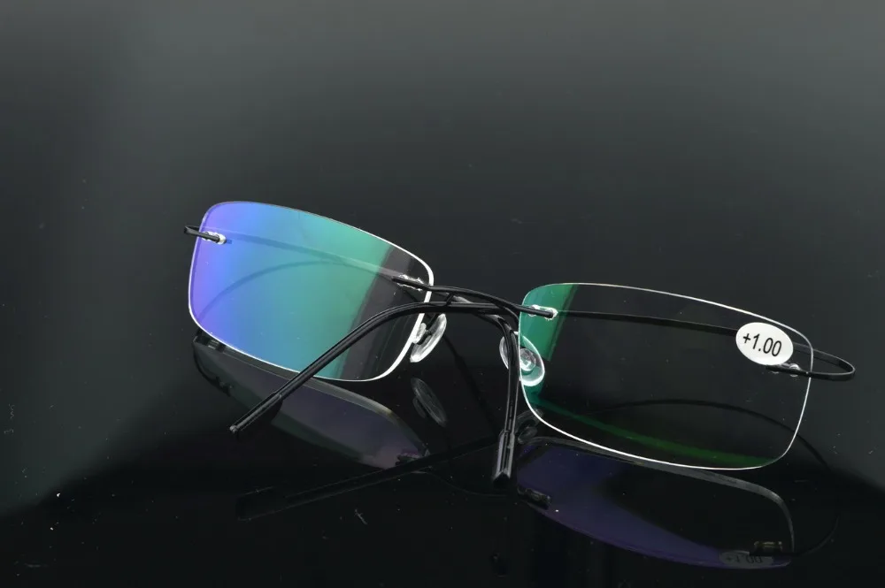 CLARA VIDA титановой рамой черный/серебряные кольца для мужчин женщин без оправы 2G