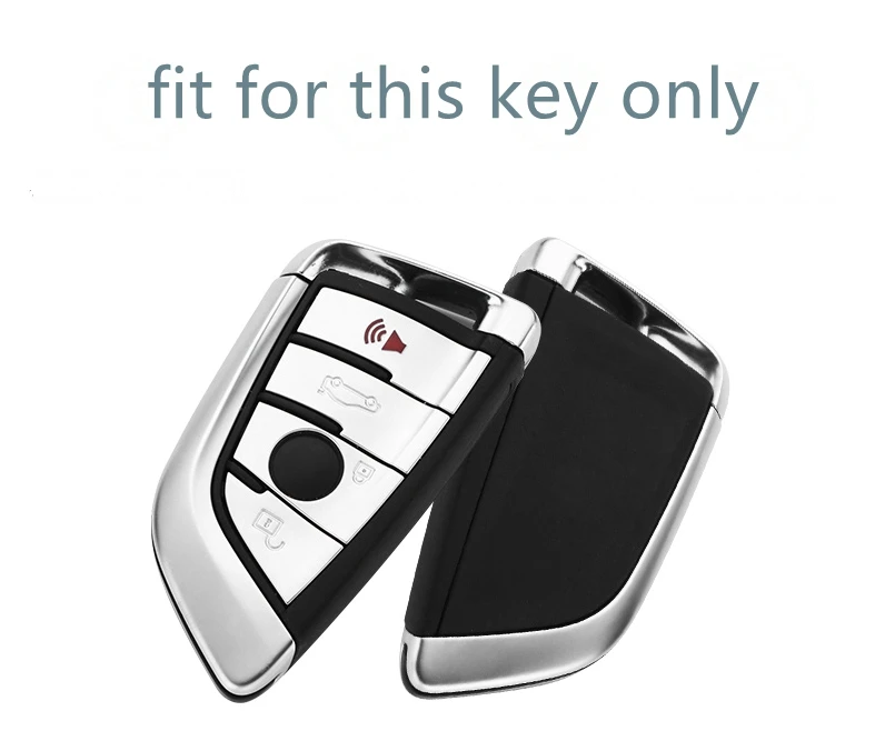 High Quality Car Aluminium Alloy Key Holder Cover Bag Shell For BMW 1 2 5 Series 218i X1 F48 X5 X6 F15 Accessories | Автомобили и