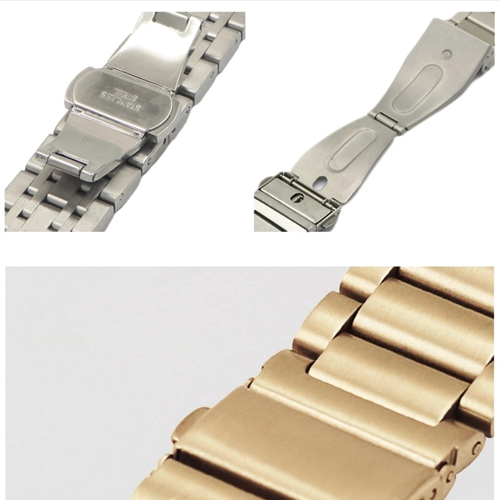 Stainless Steel Watch Band Bracelet For Men Women Watches Straps High Quality Steel Watchbands Wholesale