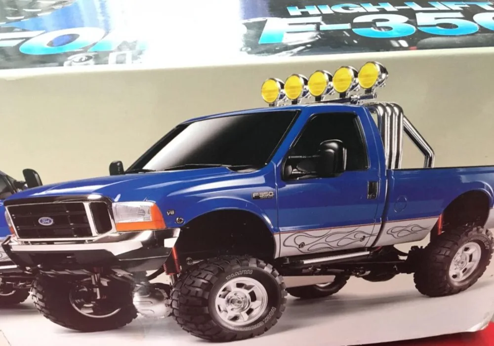 Tamiya по супер скидке 1/10 с высоким подъемом Ford F350 4WD 3spd комплект 58372