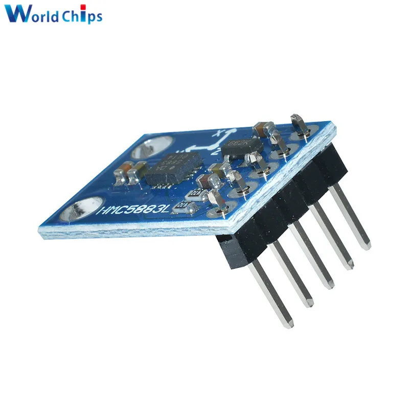GY-273 3 V-5 V HMC5883L тройной оси Компас магнитометр Сенсор модуль три оси магнитного поля модуль для Arduino