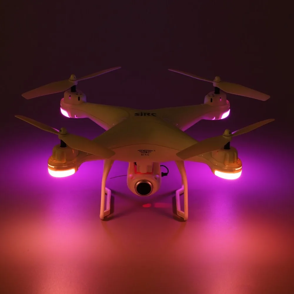 SJ R/C S20W Безголовый режим авто возврат Взлет/посадка Hover gps RC Квадрокоптер FPV 720P 1080P камера селфи высота удержания Дрон