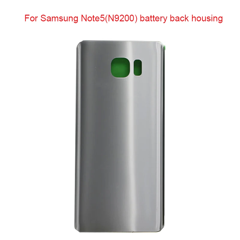 JPFix для Samsung Note 5 N9200 N920F задняя крышка батарейного отсека стеклянная объектива