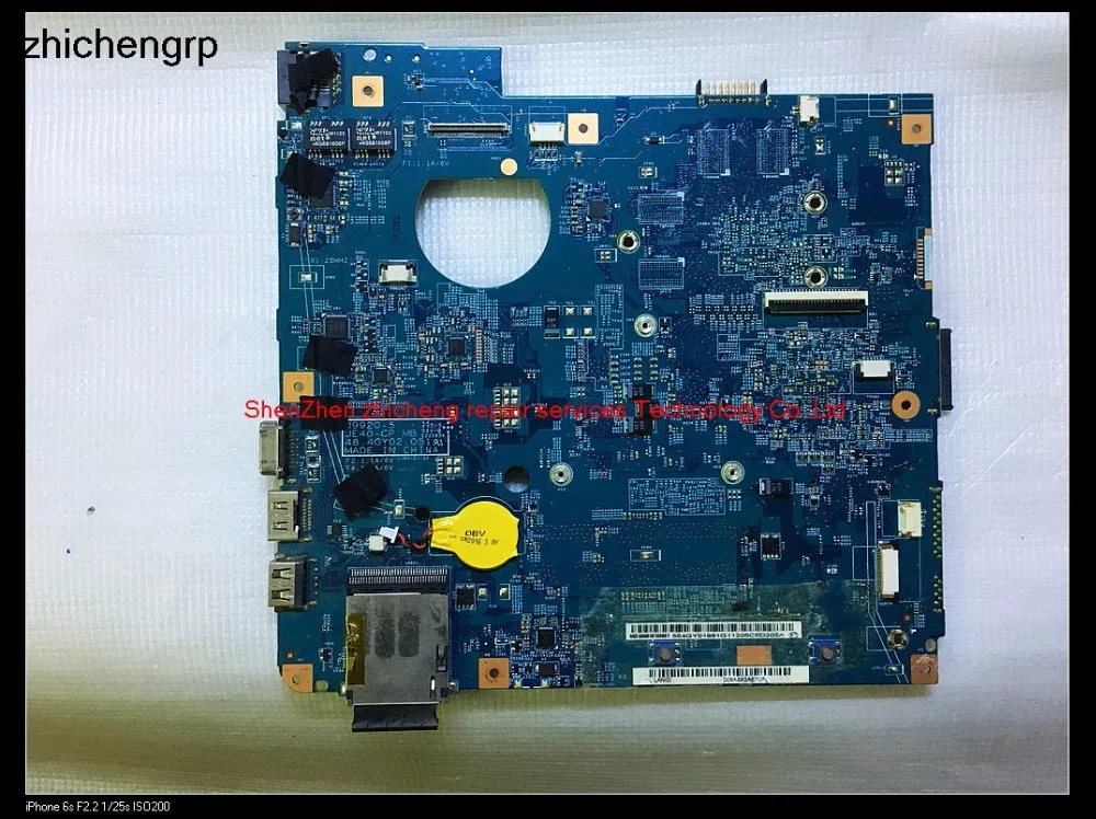 Zhichengrp MBTVQ01001 для Aspire 4741 г ноутбука Мб. TVQ01.001 JE40-CP MB HM55 DDR3 UMA интегрированной платы |