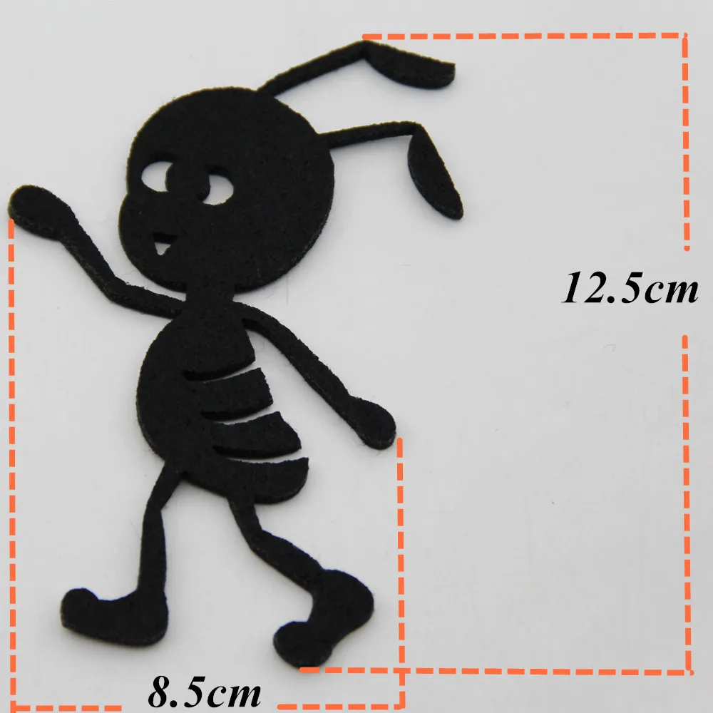 4 шт. ручная работа Ткань Животное тема муравья форма свободная резка войлок