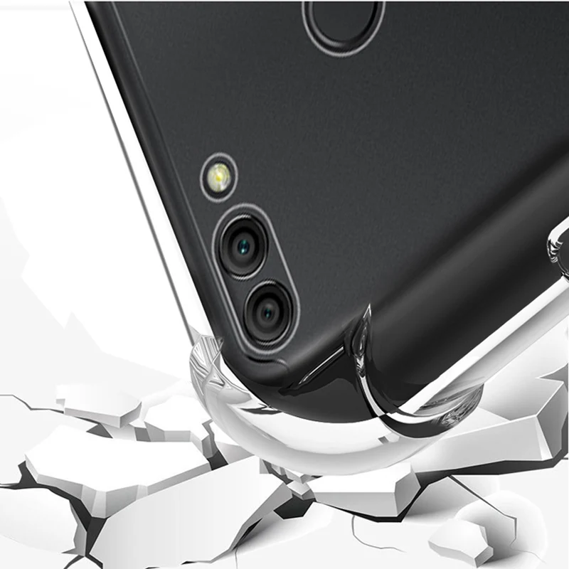 Фото Роскошный противоударный прозрачный мягкий чехол для Huawei Y9 2018, чехлы для телефонов, силиконовая задняя крышка для Huawei Y9 Y 9 HuaweiY9, чехол для телефона №4