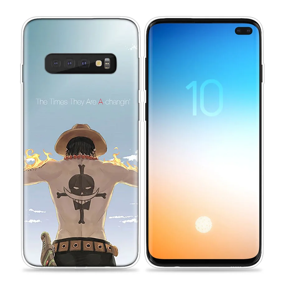 Одна деталь чехол для samsung Galaxy S8 S9 S10 5G S10e S7 Note 8, 9, 10, J4 J6 плюс J5 J8 J3 силиконовый Caso аниме телефон сумки Coque