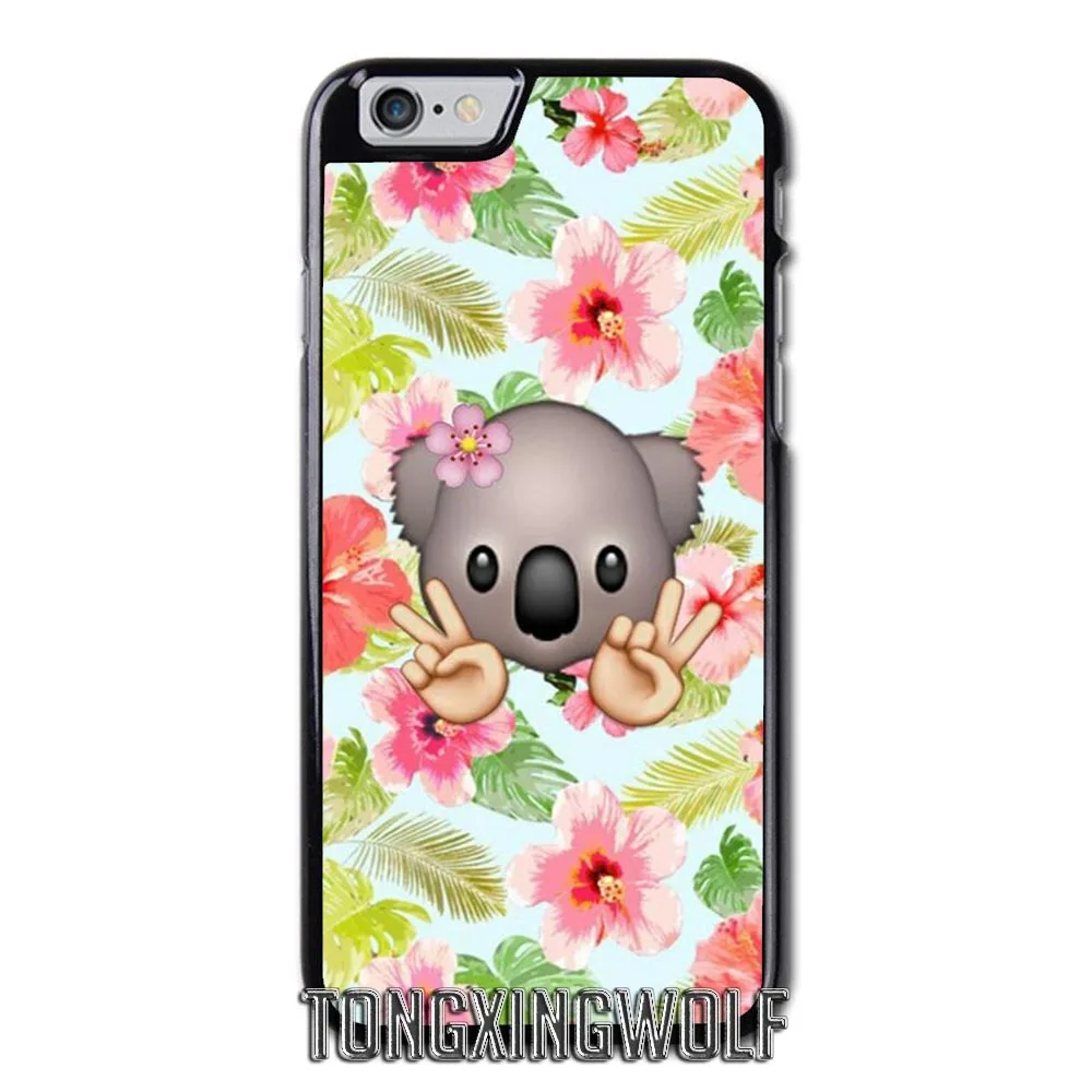 Милый коала чехол для iPhone 4S 5S SE 6 S 7 8 XR XS Max samsung Note 9 S5 S6 S7 край S8 S9 S10 рlus