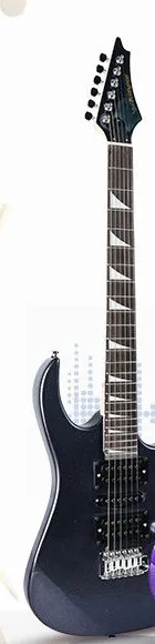 6 струн электрогитары палисандр гриф липа гитары ra с Gig Bag для начинающих или профессионального представления рок - Цвет: Черный