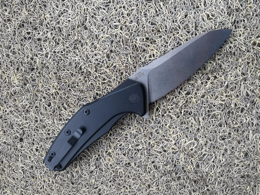 Высококачественный складной нож ZT0770 ELMAX каменная стирка 7075 алюминиевая ручка