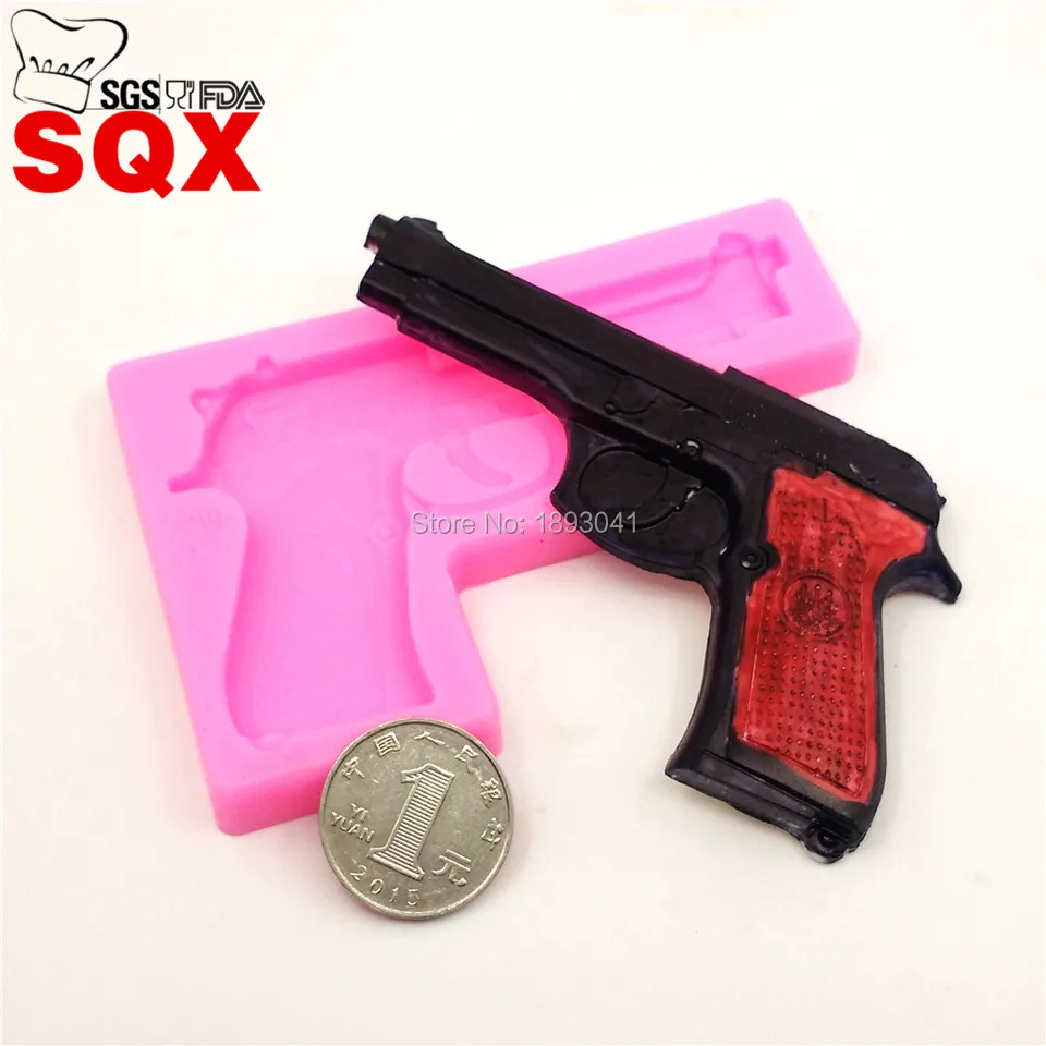 Форма для шоколадного пистолета из силикона для приготовления пищи инструменты для выпечки мороженого MR47.